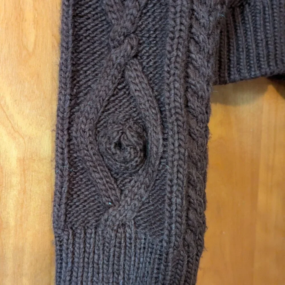 Zara Brown Sweater - Picture 4 of 8